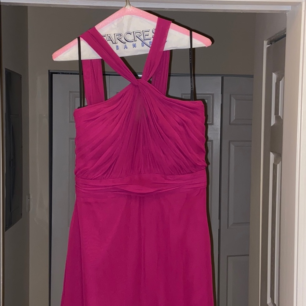 Bridesmaid Dress Size 12 Merlot Color